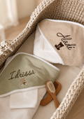 Cape de bain personnalisée
