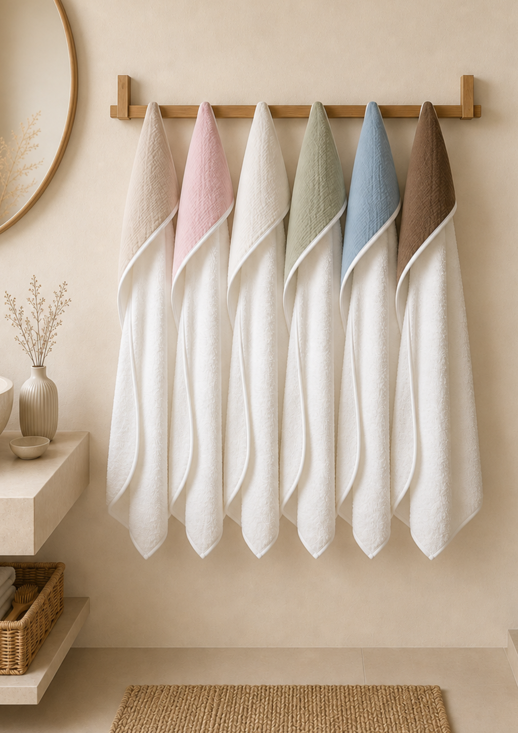 Cape de bain personnalisée