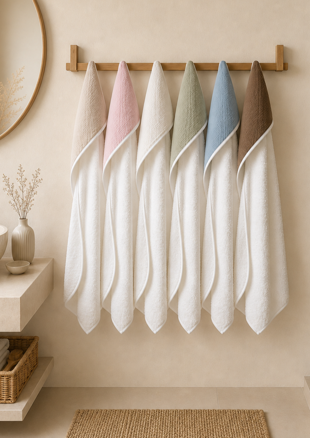 Cape de bain personnalisée