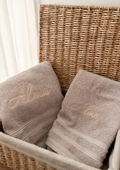 Serviette de bain personnalisée