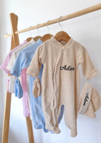 Ensemble pyjama velours 3 pièces