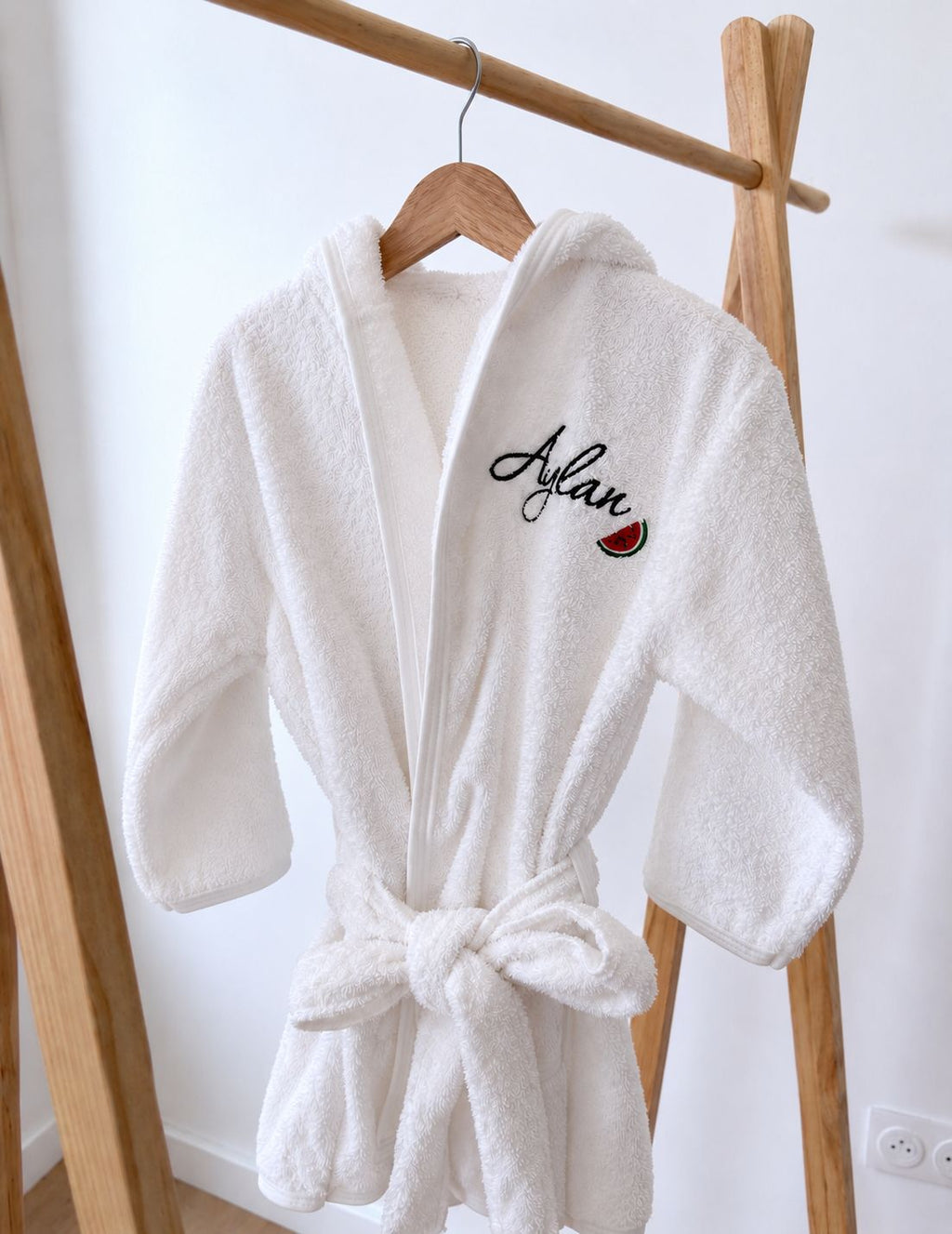 Peignoir de bain personnalisé