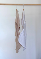 Ensemble naissance en gaze de coton 3 pièces personnalisé