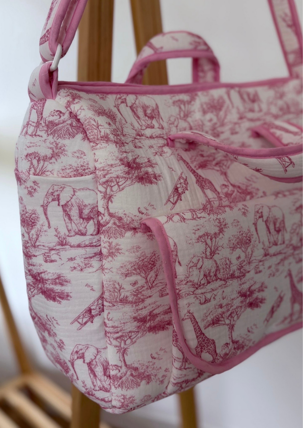 Sac à langer personnalisable motif Safari