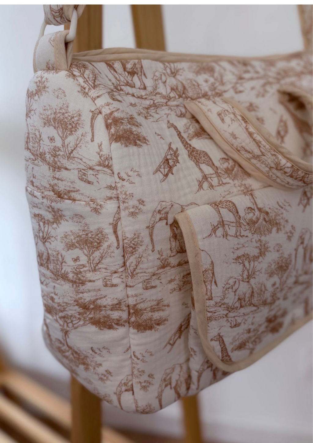 Sac à langer personnalisable motif Safari