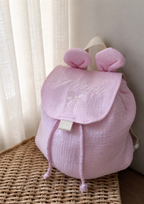 Sac à dos en gaze de coton personnalisé