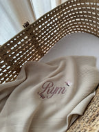 Couverture en maille personnalisée