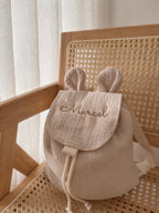 Sac à dos en gaze de coton personnalisé