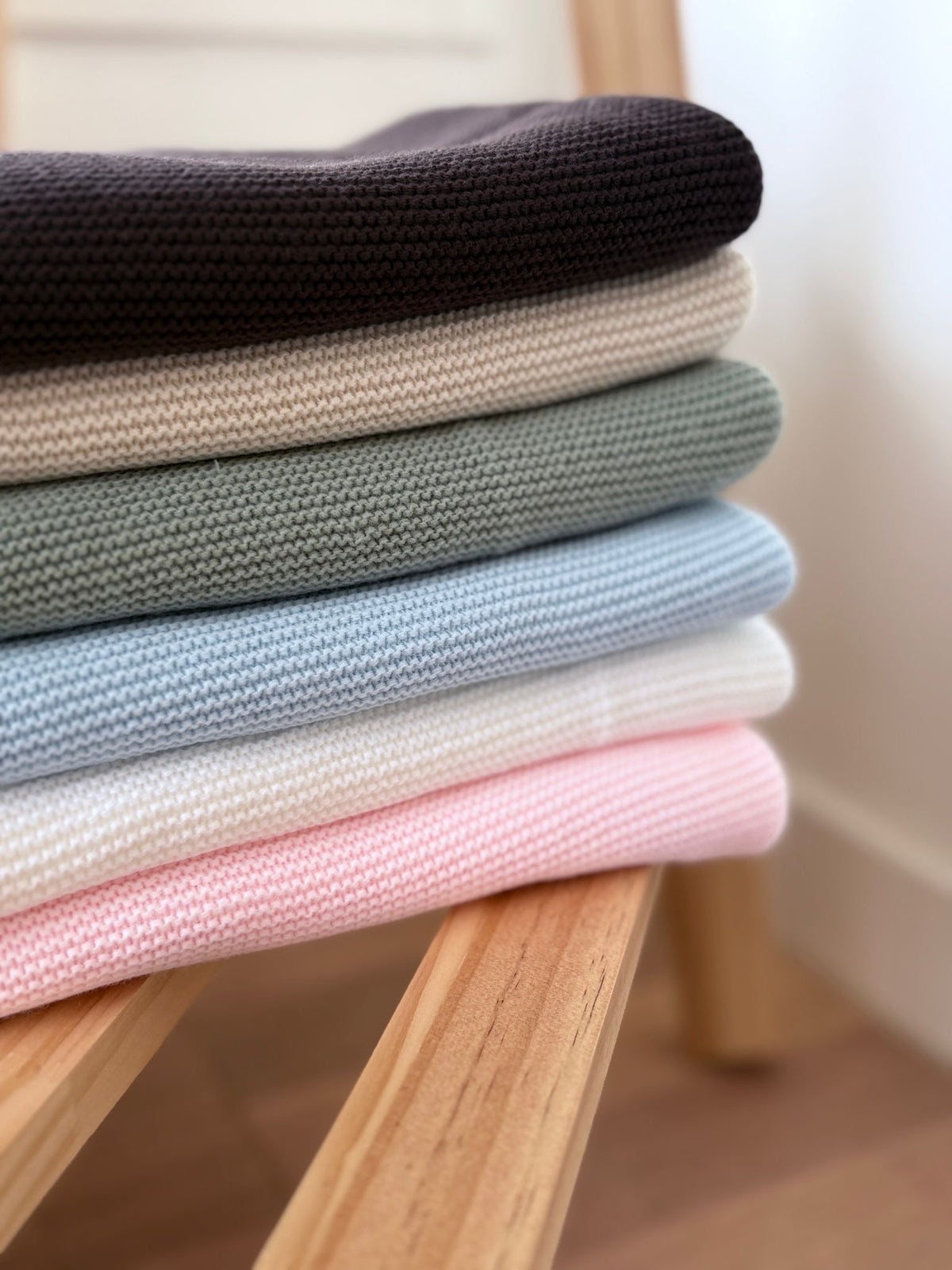 Couverture en maille personnalisée