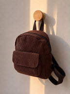 Mini sac à dos velours personnalisé
