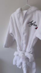 Peignoir de bain personnalisé